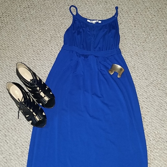 Royal Blue Maxi dress Max Studio - Picture 2 of 3